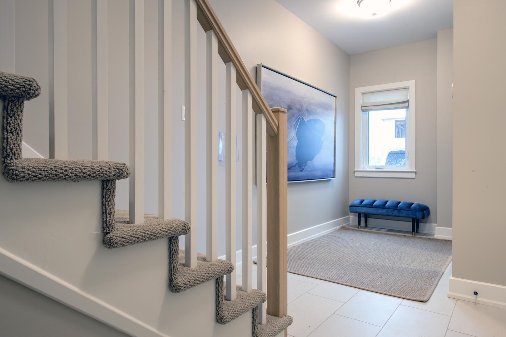 Brockton Stairs 2 Gallery Townhome