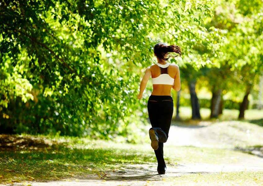 Green Space with Walking Paths